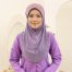 Tudung Soft Awning Full Scuba Purple UITM